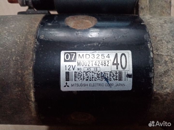 Стартер MD3254 Mitsubishi