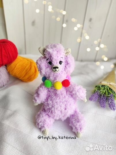 Набор вязанных игрушек ручной работы