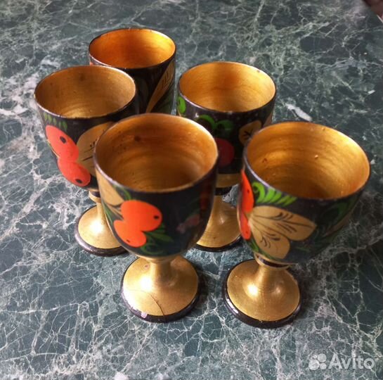 Посуда хохлома
