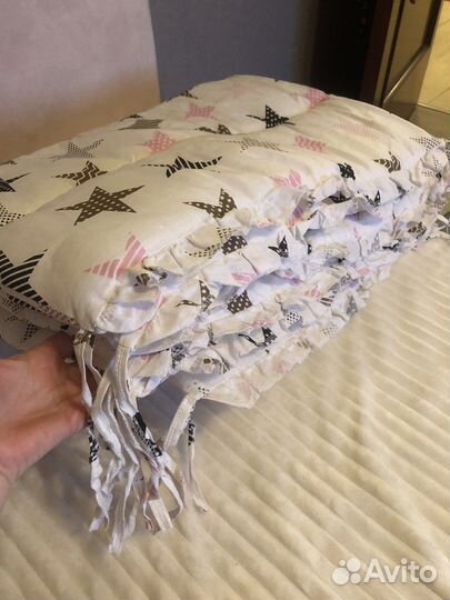 Бортики в детскую кроватку