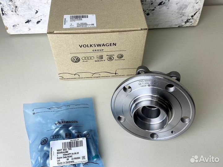 Новая ступица в сборе VAG Audi/Skoda/VW 5K0498621