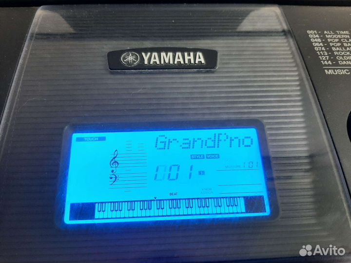Синтезатор yamaha psr e423