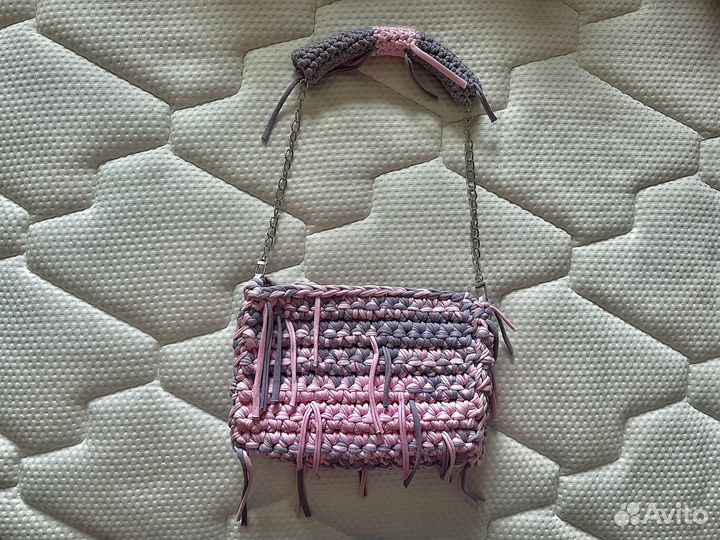 Сумка из пинтерест с бахромой y2k