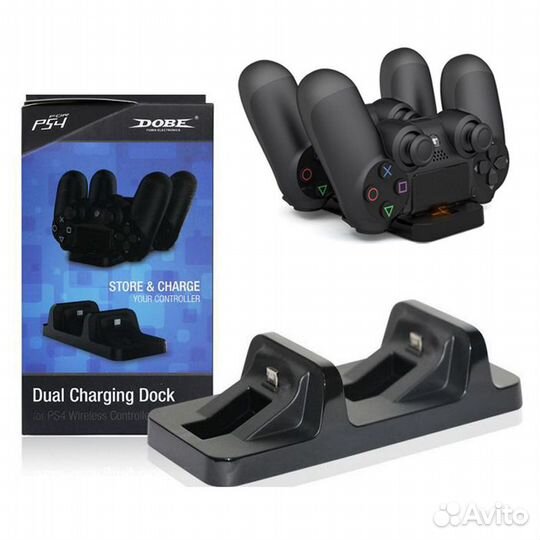 Зарядная станция+подставка ps4 pro