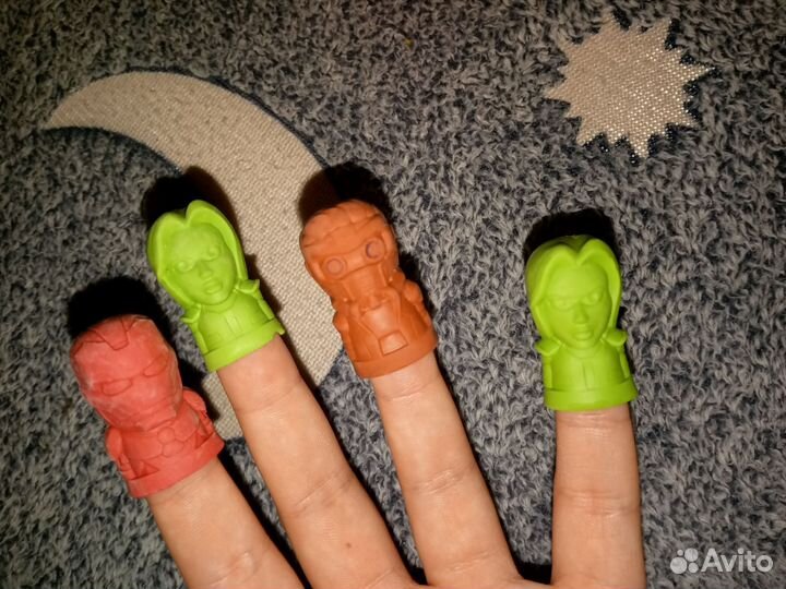 Ластики необычной формой