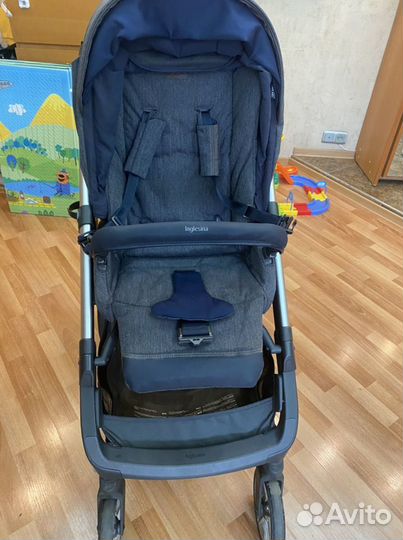 Коляска inglesina aptica 2 в 1 Tailor denim