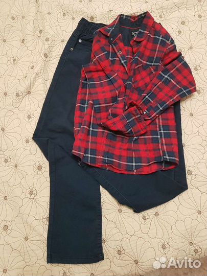 Рубашка,джинсы