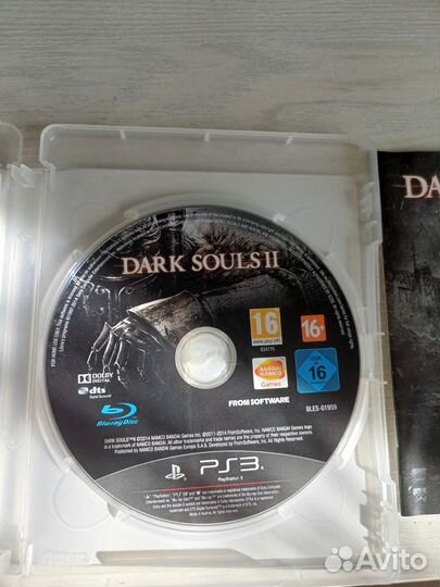 Игра на PS3 dark souls 2