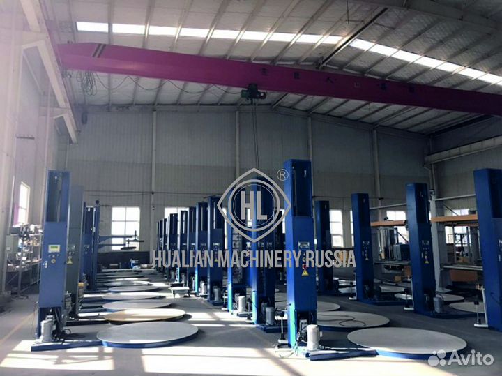 Паллетоупаковщик с моторизированной кареткой