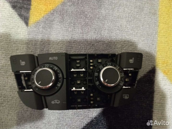 Кнопки блока управления климат контроля astra j