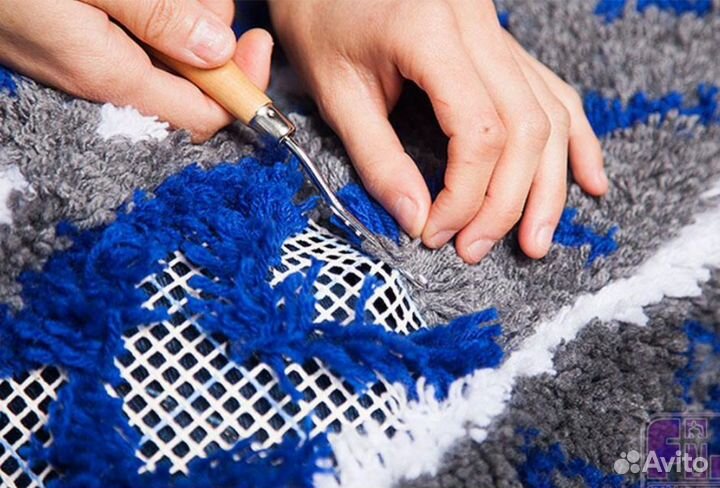 Пряжа шерсть ковровая