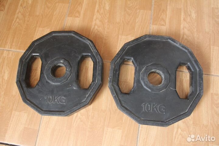 Гриф, стойка, блины, скамья