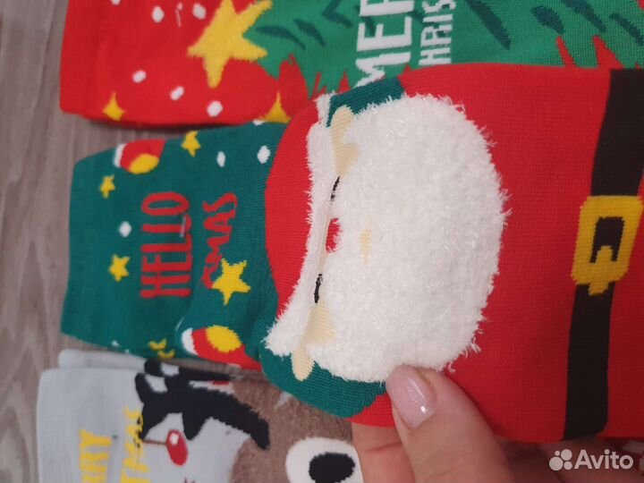 Носки новогодние