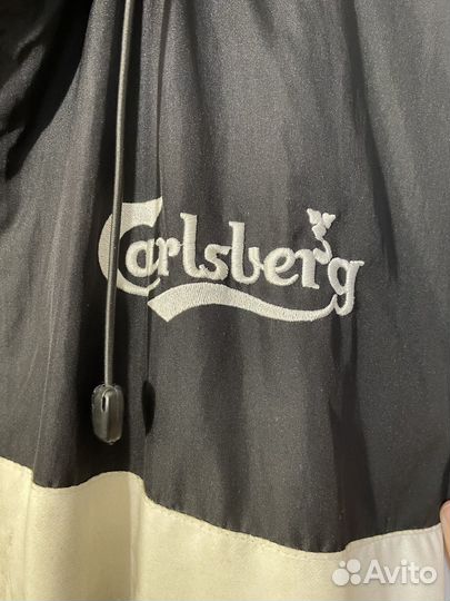 Нейлоновая куртка Carlsberg. Винтаж. 00-ые