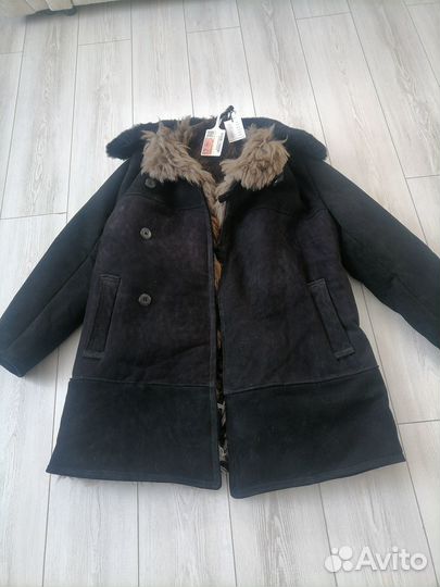 Полушубок овчинный нагольный