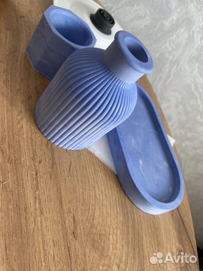 Ваза из гипса