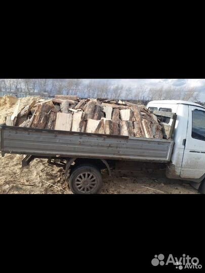 Дрова, горбыль, береза