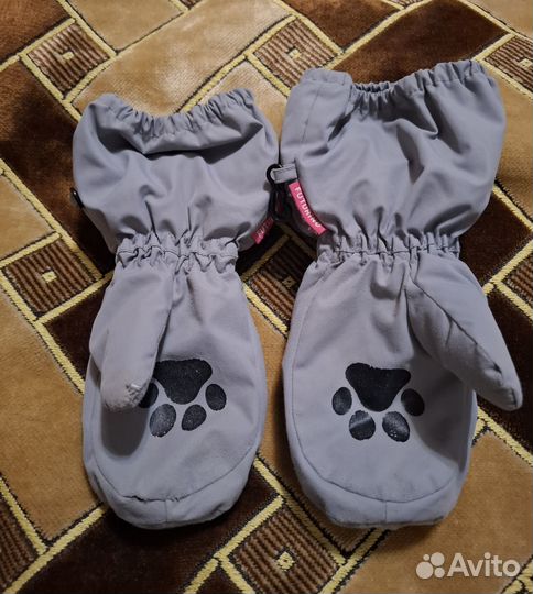 Варежки зимние детские