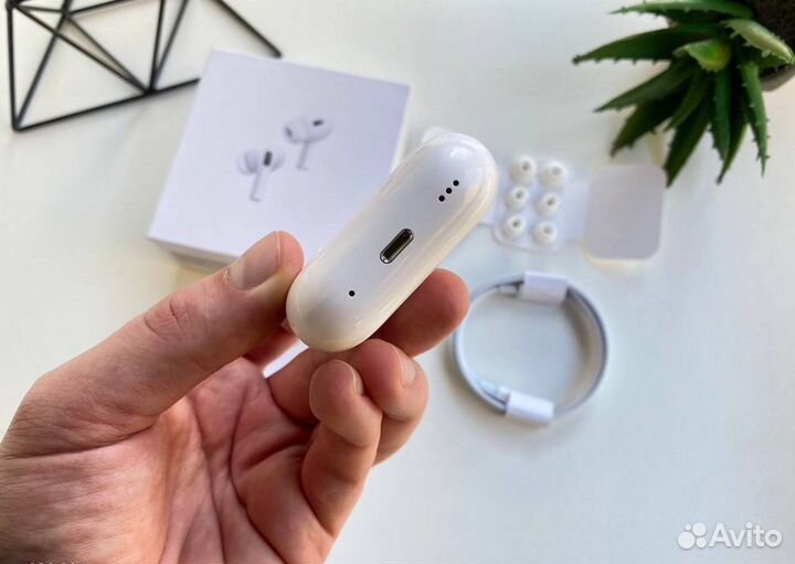 Airpods pro 2 gen airoha/premium/шумоподав.+чехол
