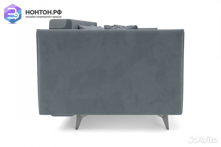 Диван тик-так Майами серый