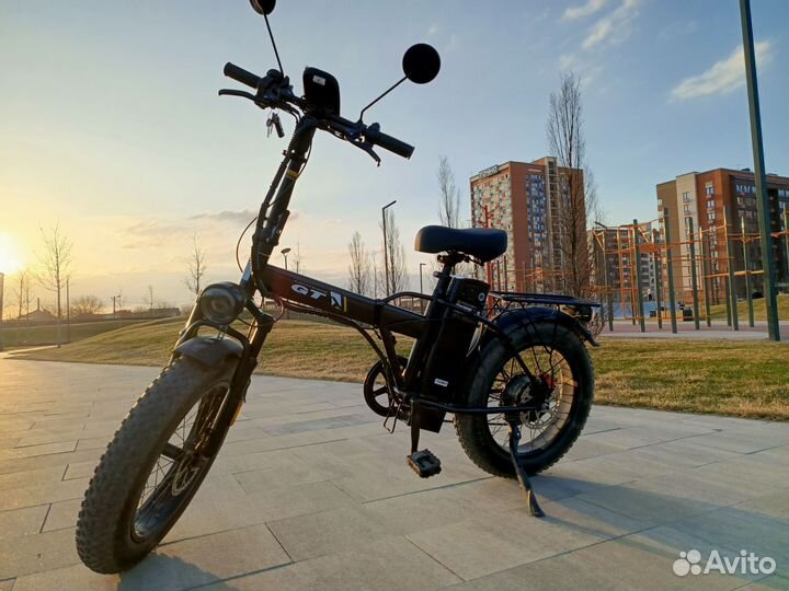 Электровелосипед фетбайк