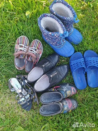 Разная детская обувь 32-35, 8 фото