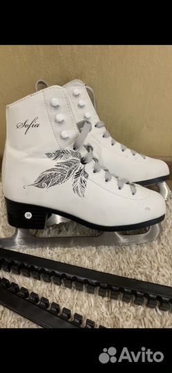 Коньки, сумка, спиннер