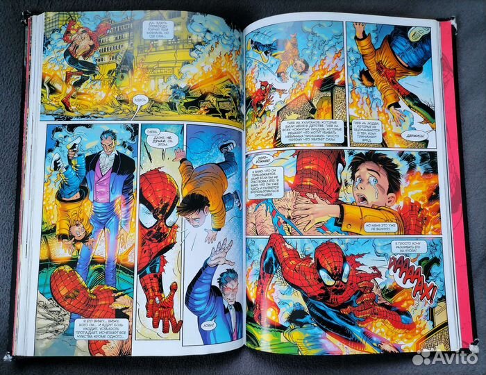 Комикс человек паук