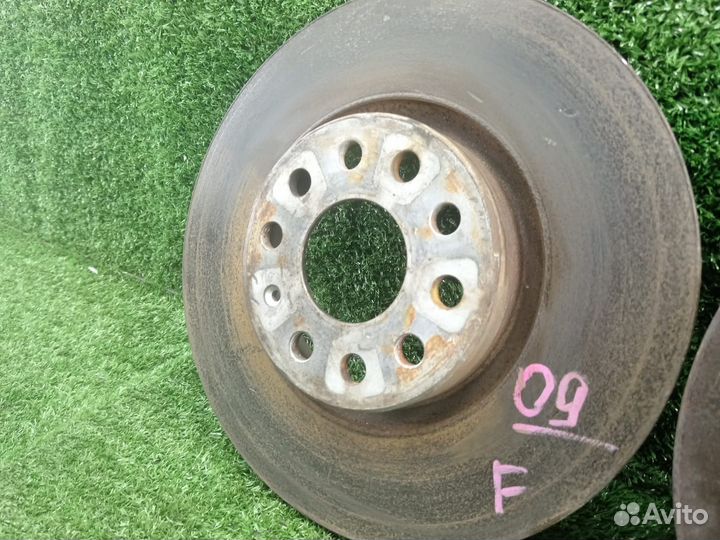 Диски тормозные передние комплект Audi Volkswagen