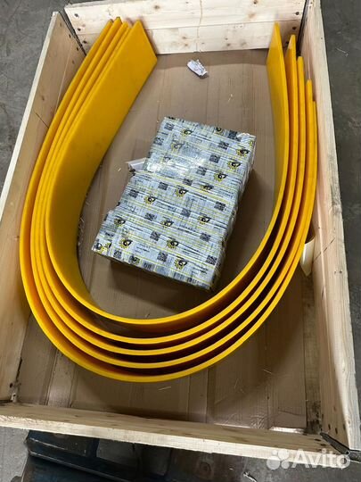 Скребки на дорожные катки 1300*150*10