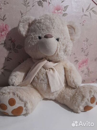 Медведь игрушка музыкальный высота 60 см