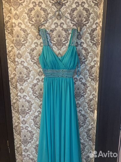 Вечернее платье в пол 42 44 шикарное