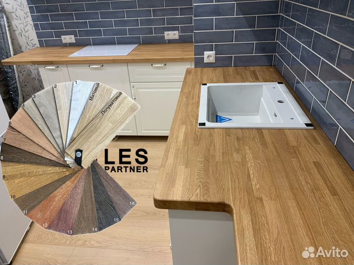 Деревянная столешница для кухни