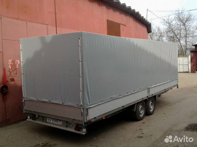 Тент на легковой прицеп