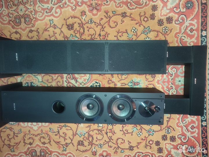 Акустические колонки для домашнего кинотеатра sony