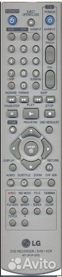 Пульт заменяющий LG 6711R1P107G