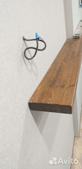 Полка настенная деревянная