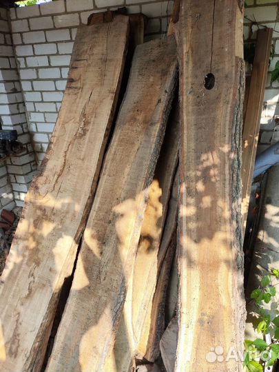 Слэб дерева и спилы