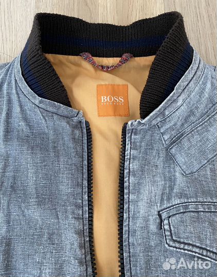 Куртка ветровка мужская hugo boss orange