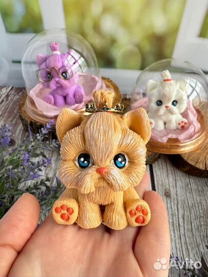 Мыло ручной работы Животные Звери Собачки Зайчики