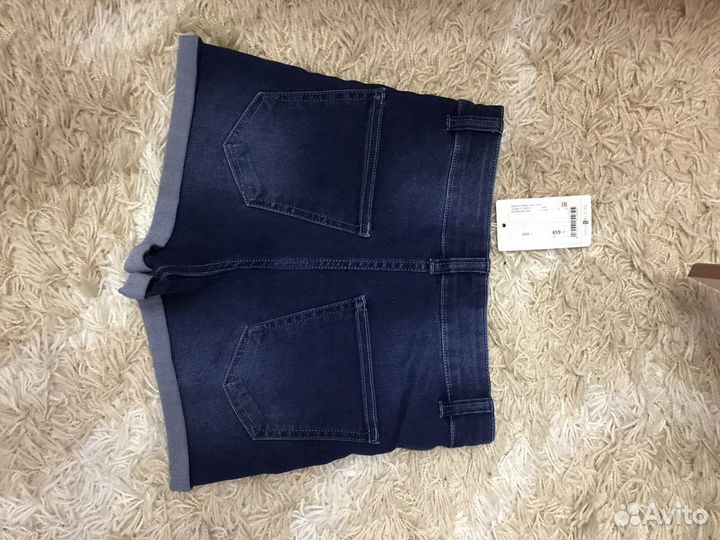 Шорты джинсовые