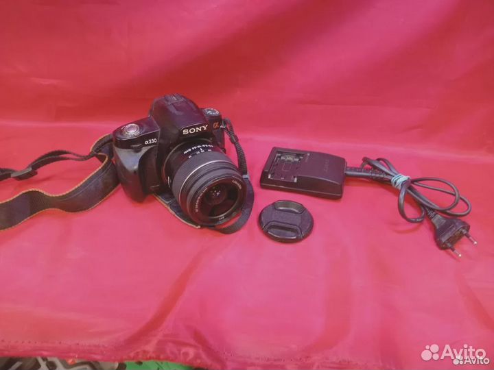 Фотоаппарат Sony Alpha dslr-A230 Kit DT 18-55mm f