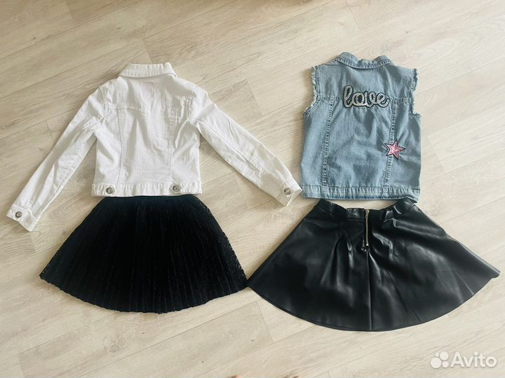 Вещи пакетом на девочку 7-9 лет