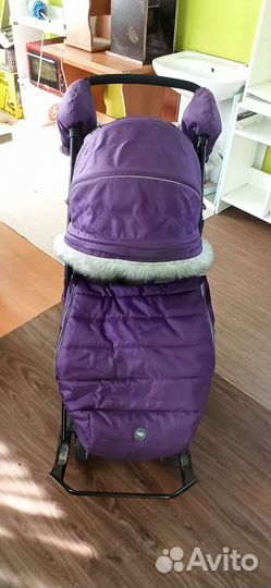 Детские санки коляска