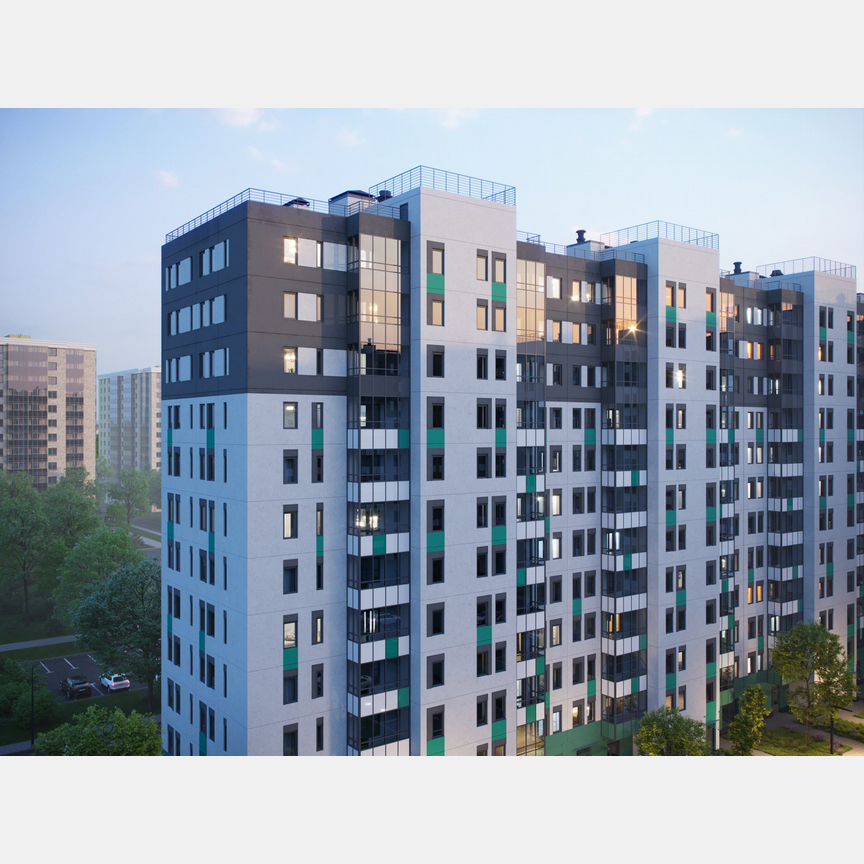 1-к. квартира, 29 м², 9/12 эт.
