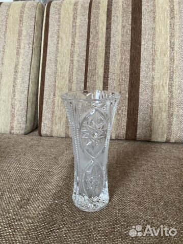 Хрустальная ваза под цветы