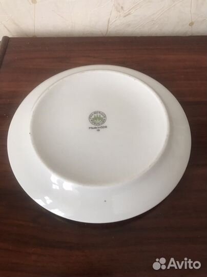 Масленка фарфор гдр
