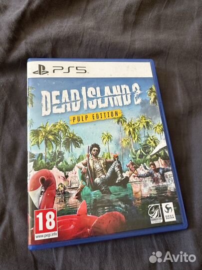 Dead island 2 Pulp Edition ps5 диск rus sub