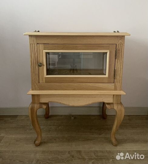 Чайный столик бар (массив дуба)