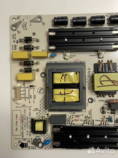 34017217 от Dexp u55d9000k блок питания